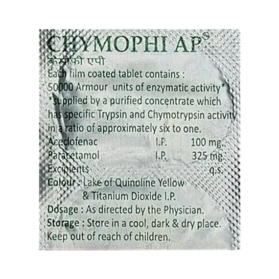 chymophi ap tablet 10's